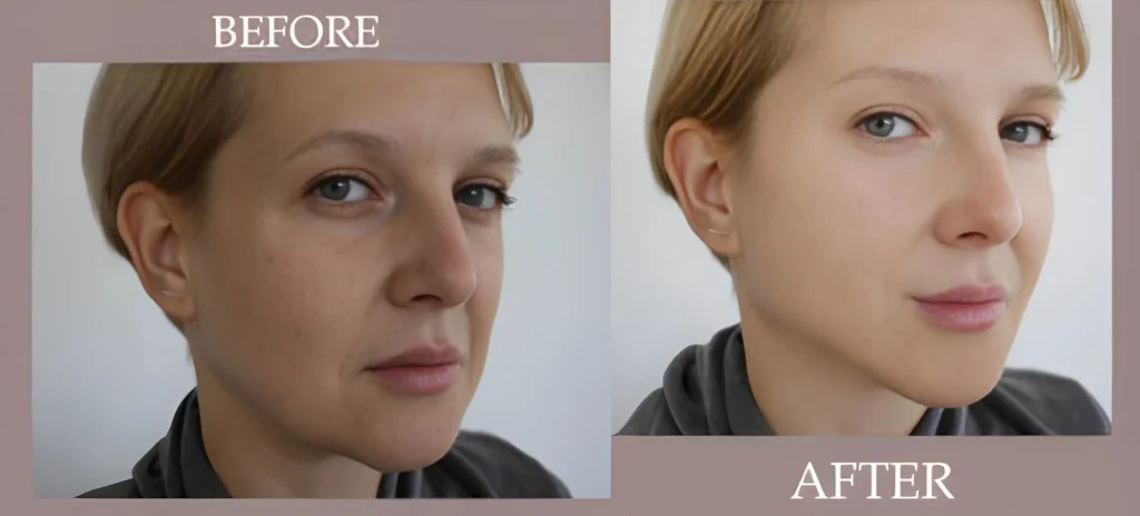 Cheek Fillers Before and After in Cypress